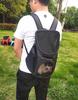 Mochila Respirável para Cão Pequeno - Oxford Mesh Ombro Duplo Bolsa Teddy