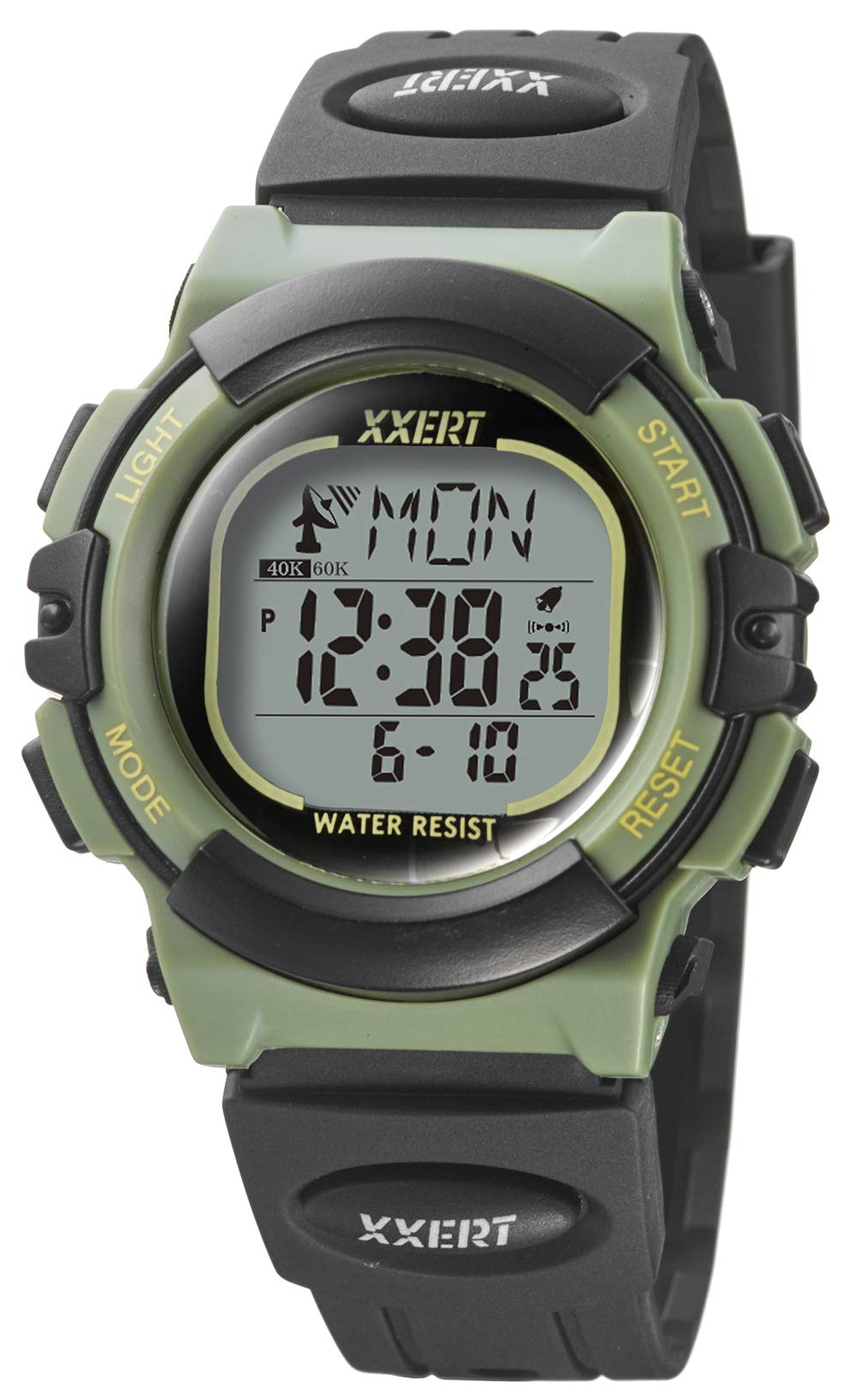 

XXERT Miscellaneous Digital Radio Solar Waterproof Urethane Belt GR Black [NOA Precision] XXW-500 Men s зелений
