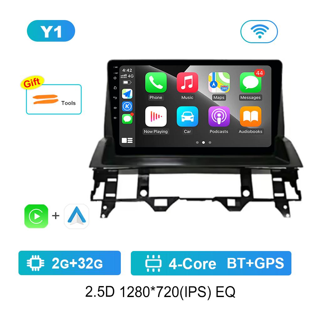 

Мультимедийный плеер для Android автомагнитолы для Mazda 6 2002 - 2008 WiFi GPS-навигация DSP Стерео Разделенный экран Головное устройство Автоинструменты