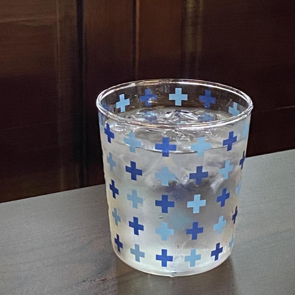 Transparent Clear Glass Cup Heat-resistant Water Glasses Drinkware Wine Cup  Office