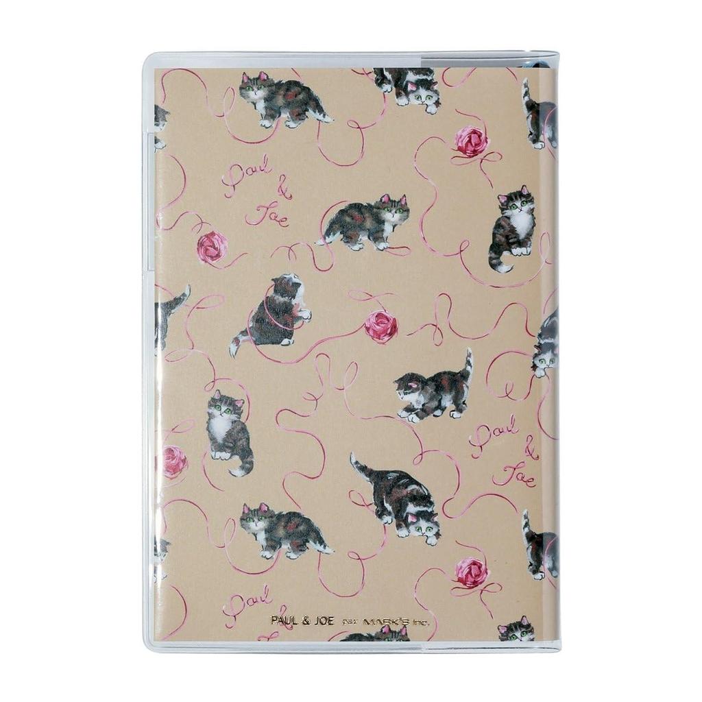 2026 Weekly A6 Starting December Paul Joe Cats with Planner, Left, Variant, 2025, & Yarn, Marks, 26WDR-AHF03-BE