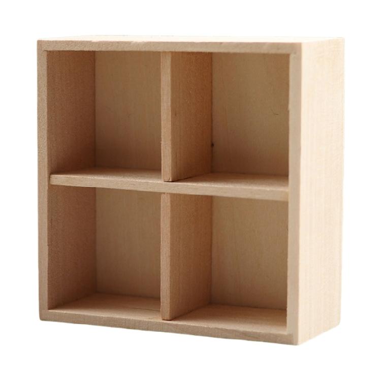 Реалистичный Миниатюрный Дисплей Закака Ролевая игра и Дисплей для Энтузиастов Кукольных Домиков, Масштаб 1/12, Деревянная Полка-Дисплей