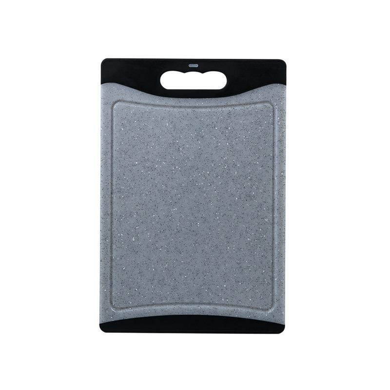 Doppelseitiges rutschfestes verdicktes PP-Schneidebrett-Set - Mehrfarbig