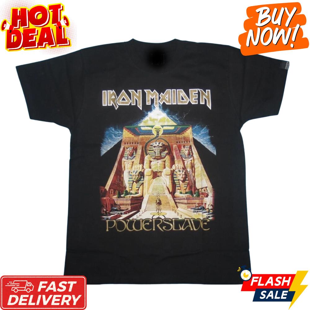 Iron Maiden Inspired Power Slave The Trooper Eddie Killers Rock T-Shirt S-5XL Unisex T-Shirt L