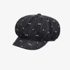 Cloud Retro Bow Beret Japanese Newsboy Cap Trendy Octagonal Cap  Girls