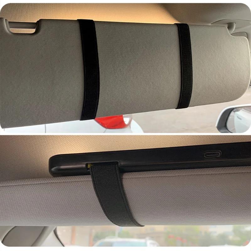 Travel LED Makeup Mirror for Car-Sun Visor Vanity Mirror,Automotive Interior Looking-Glass with Dimmable Touch,Auto Accessory