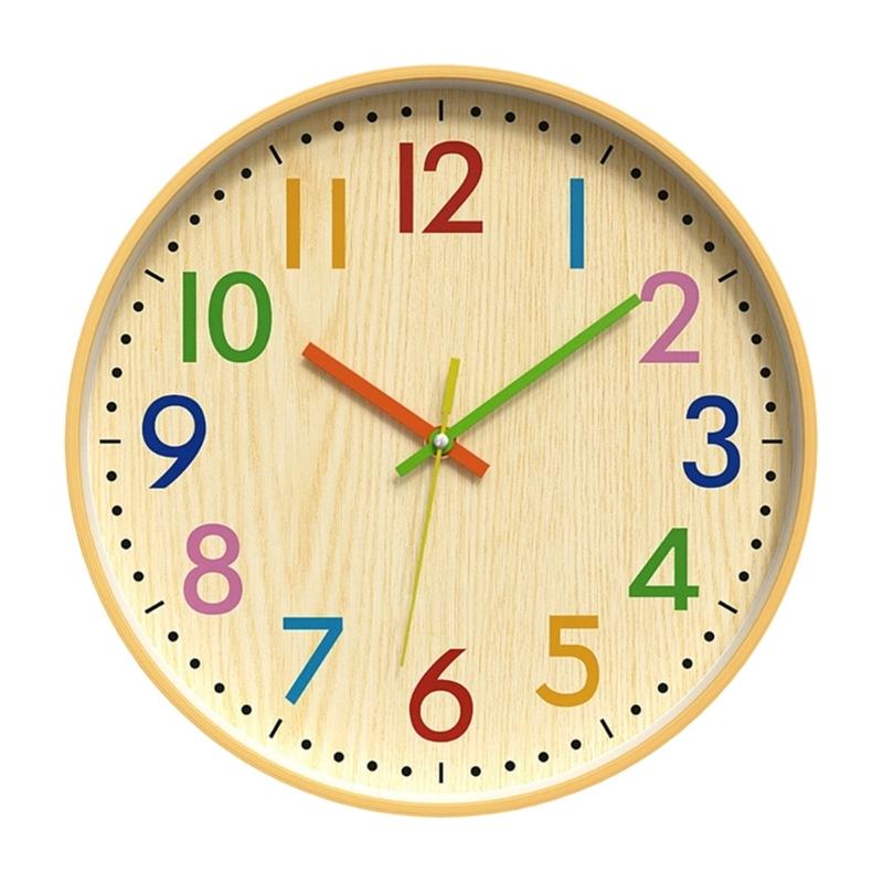 Wall Clock Silents None Ticking Wall Clock Battery Operated Clocks Easy to Read Home/Office/Kitchen/Classroom/School Clock