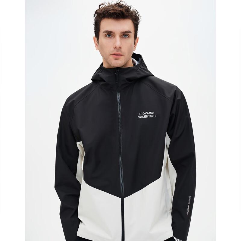 GIOVANNI VALENTINO Men s Spring Waterproof Hooded Jacket XL