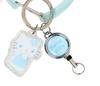 Sanrio Hello Kitty Acrylic Carabiner with Reel Silver (Sparkling Angel) NEW