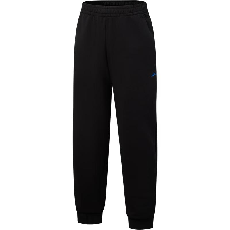 Li-Ning Boys Athletic Tapered Sweatpants 150 чёрный
