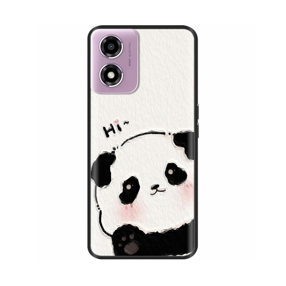 Phone Case For Motorola Moto E14 Case Soft TPU Painted Back Cover For Motorola E14 E 14 MotoE14 Full Protective Phone Shell Capa