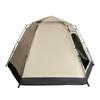 Sechseckiges Schnellaufbau-Tragbares Campingzelt: Automatischer Aufbau für Bergsteigen und Reisen
