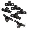 50 Set Suspension Clamp Tool Plastic with Gears for Hose Pex Copper CPVC Pipe Clamps 1 2in
