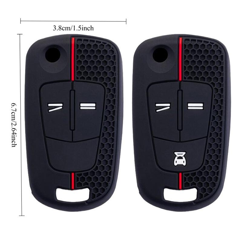 S New Silicone Car Key Case For Opel Vauxhall Astra H Corsa D Vectra C Zafira Astra Vectra Signum 2/3Bnt