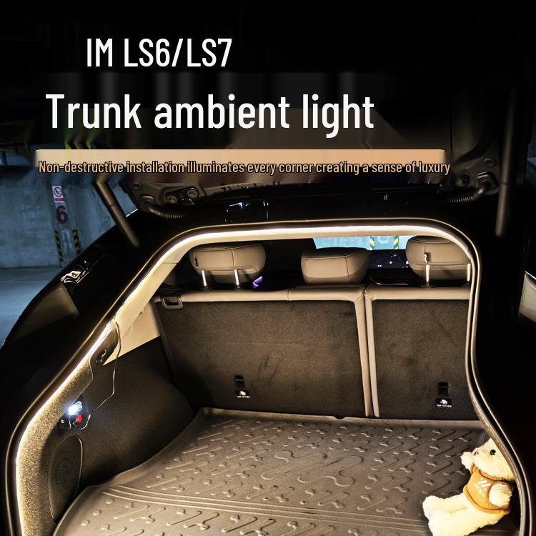 

IM LS6/LS7 Trunk Ambient Welcome Light Modification Kit Warm Yellow - Manual Switch