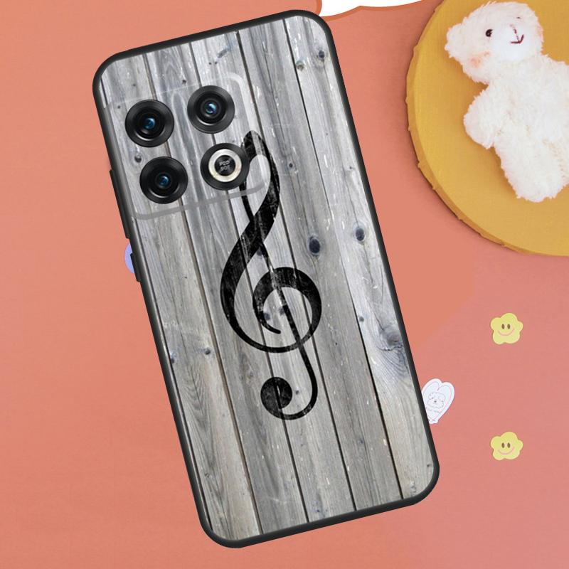 Musical Notes Violin Classical Music Case For OnePlus 13T 10T 8T 12R 13R 15 13 12 11 9 10 Pro Nord CE 5 2 3 4 Lite N20 N30 Funda