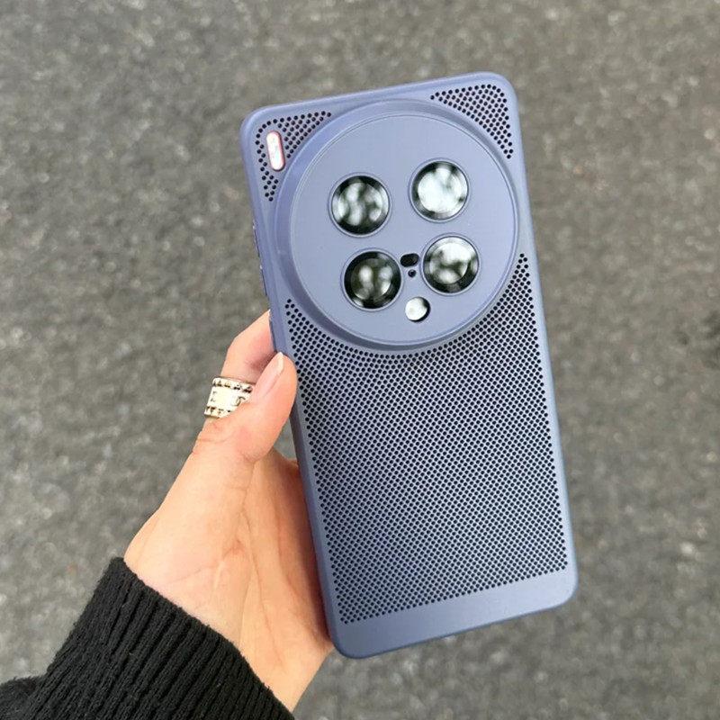 For VIVO X300 Ultra X300s Case Hard PC New Mesh Shell Heat Dissipation Anti-Drop Phone Cover For VIVO X300Ultra 5G Shell Bumper