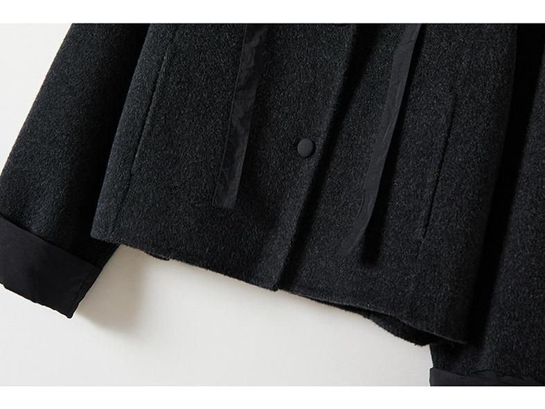 Palton Elegant din Lână Cașmir Dublu-Fețe pentru Femei - Colecția Toamnă/Iarnă 2025