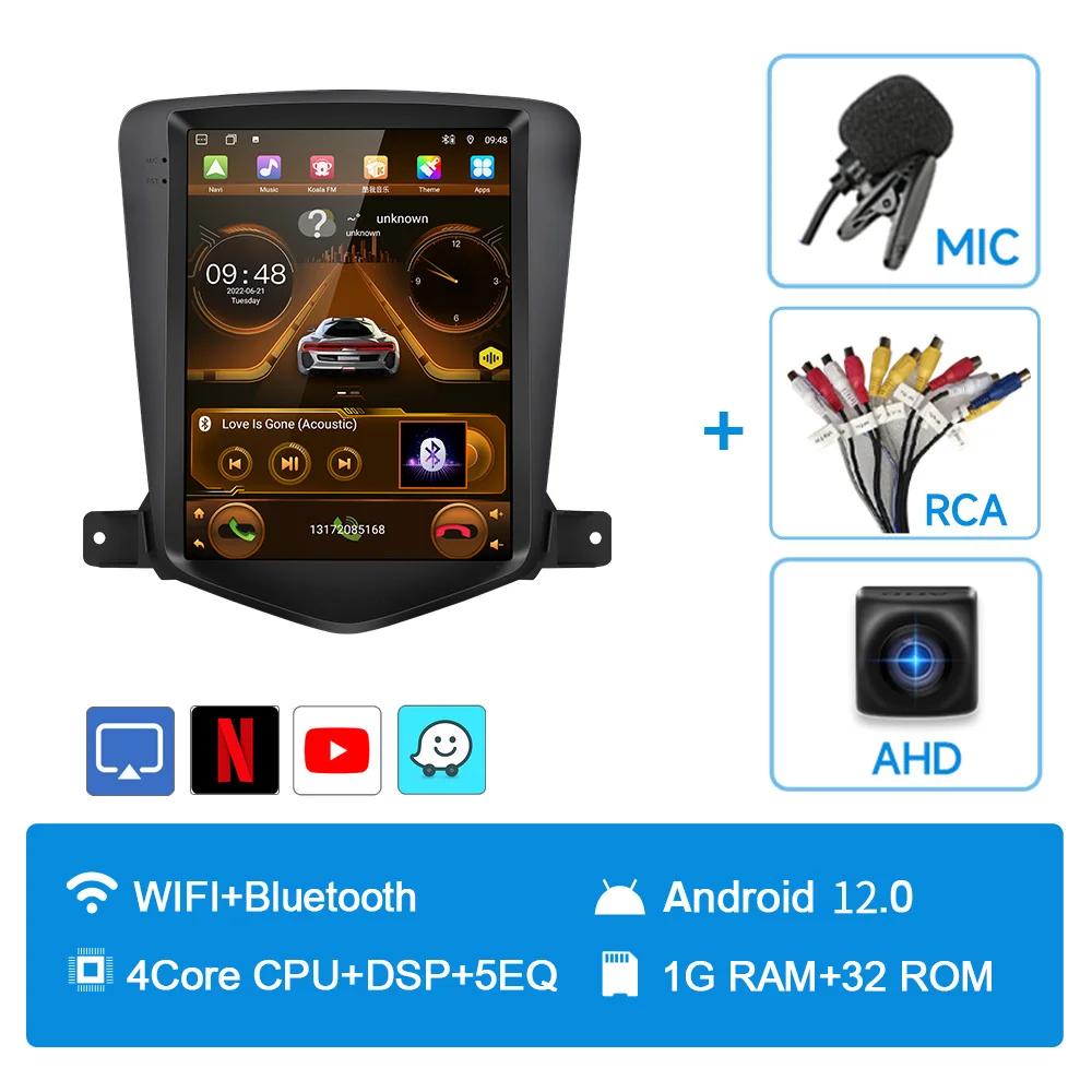 JIUYIN For Chevrolet Cruze 2008-2012 Carplay Android 12 Car Radio Multimedia Video Player Navigaion Head Unit Stereo 2Din Audio