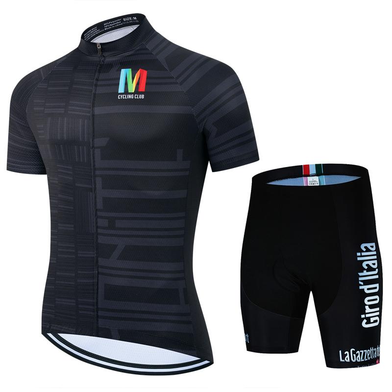 

2025 Cycling Shirt Sets Bike Racing Sports Shirt Mens Professional Cycling Clothing Mountain Bike Jersey Summer Cycling Clothing 4XL