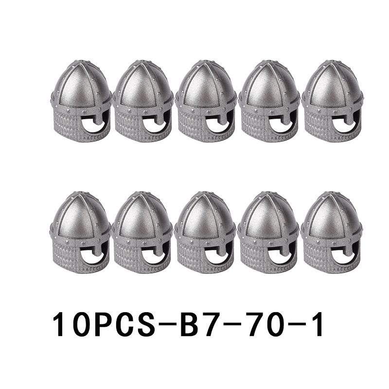 Mittelalterliche Militärburg Ritter Rüstung Bausteine Schulterpanzer Rüstungszubehör Roter Löwe Schwarzer Adler Waffensteine Spielzeug