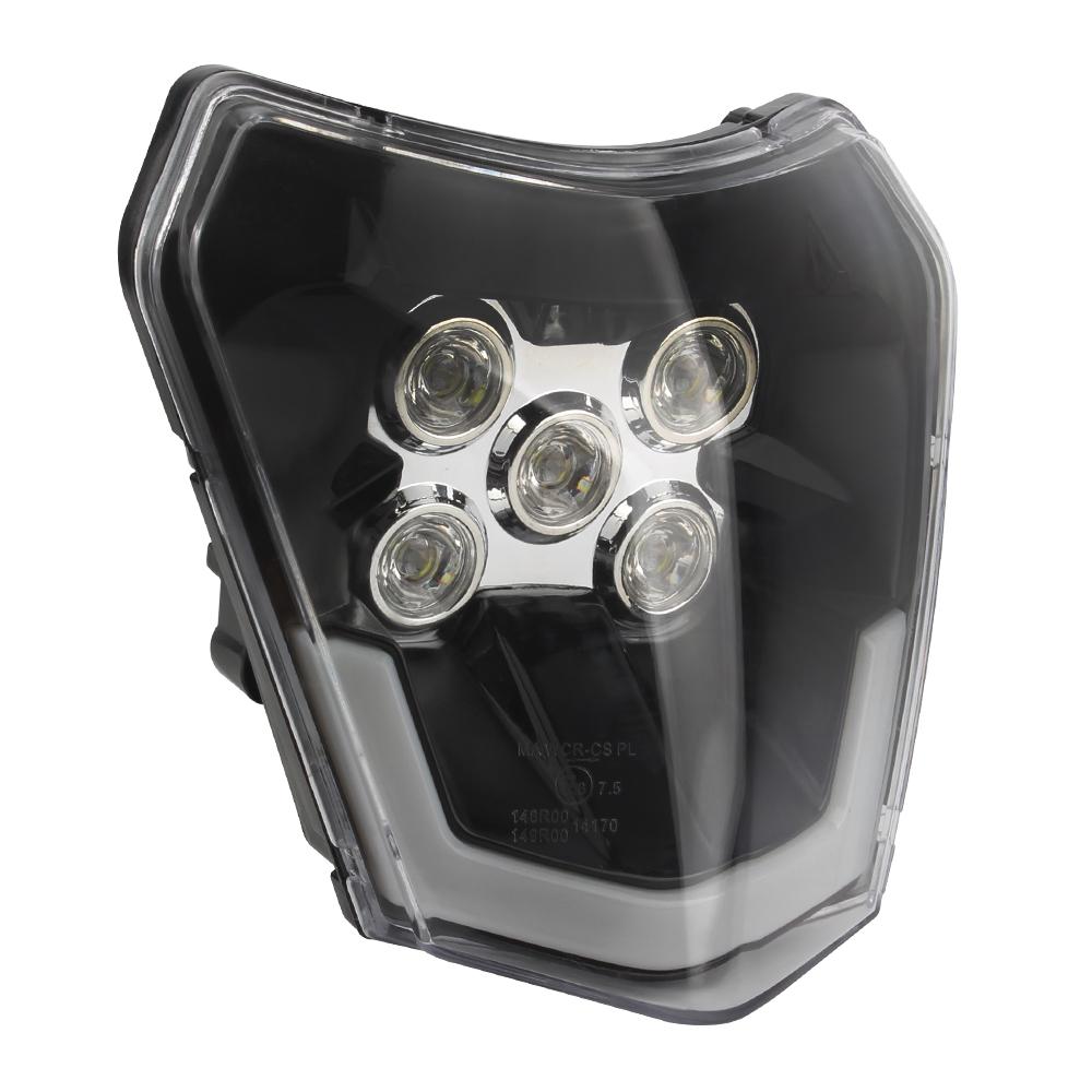 

Светодиодная лампа головного света для мотоцикла EXC300 Для KTM EXC XC XCF XCW XCFW SX 150 350 500 2016-2026 Мотокросс Питбайк Фара Эндуро