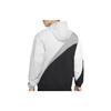 Jordan Jachetă Jumpman Wave asimetrică cu logo-ul mozaic Jachetă pentru bărbați Negru Gri CK6867-077
