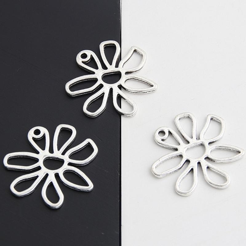 Elegant  Metal Hollow Flower Choker Neckband Collar Necklace Summer Choker Long Lace Up Necklace Fashion Y2K Jewelry