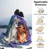 1PC Seasonal Universal Home Decorative Blanket - Perfect for All Seasons, Soft Flannel Throw Blanket - Versatile & Cozy for Bedroom, Living