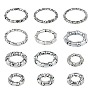8 Bucăți Rulment Headset Ciclism Headset Bicicletă Rulment cu Bile în Cușcă Înlocuire Bile din Oțel Carbon Păstrătoare Accesorii Ciclism
