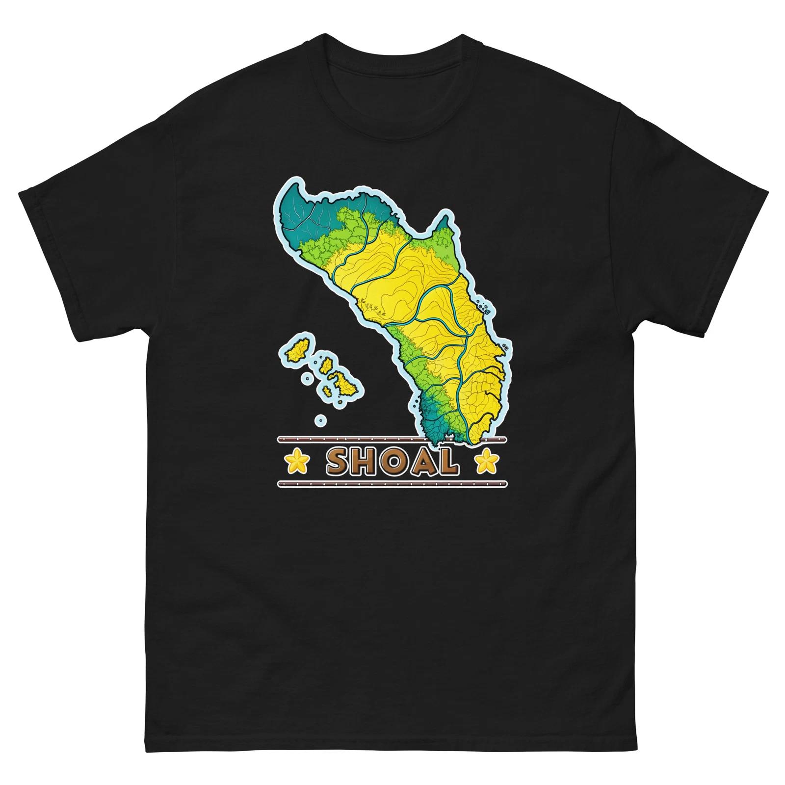 Shoal Geographical Landscape Location Scenery T-Shirt L