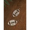 Metal Geometric Wire Hollow Rugby Women's Earrings Earrings Earrings Sports Ball Enthusiasts Accessories Party, Club Earrings