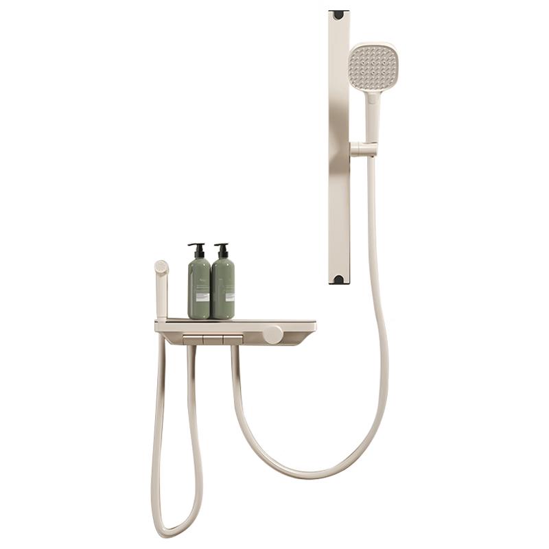 Arrow Fine Brass Piano Key 3-Function Shower Set