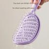 Wet And Dry Use Volumizing Hair Comb With Auto Cleaning Design For Gentle Detangling And Comfortable Ergonomic Grip