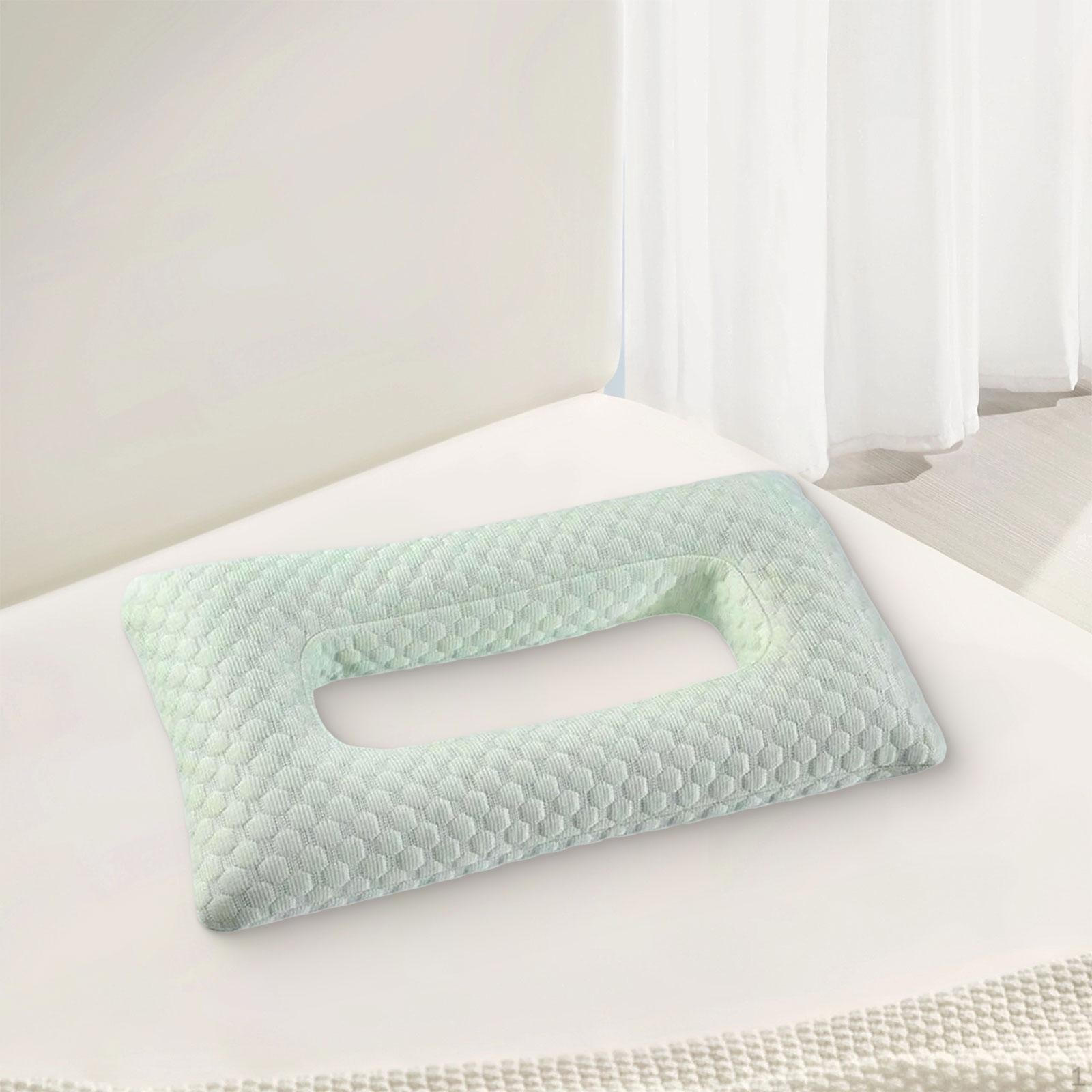 

Ear Piercing Pillow Guard Breathable Soft, Portable, , Comfortable with Hole зелёный