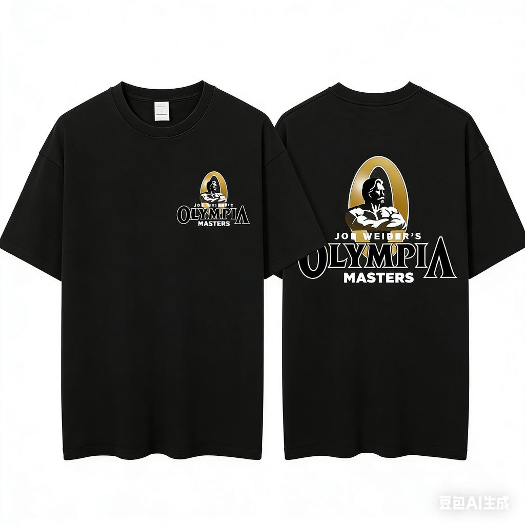 2026 Olympia Gym Unisexs Vintage Graphic T Shirt Unisex Summer Fashion ONeck Short Sleeve Tshirt Casual Sports Cotton Tee Top