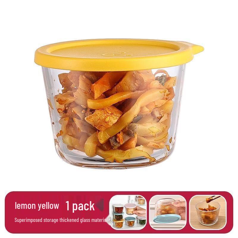 

Borosilicate Glass Sealed Food Storage Container with Drainer