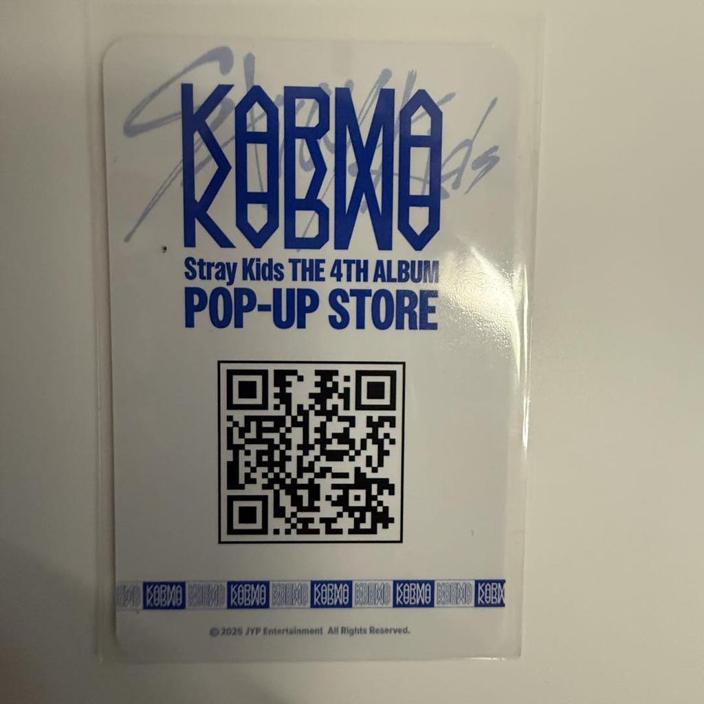 [USED] Stray Kids I.N. Korea Exclusive Trading Card