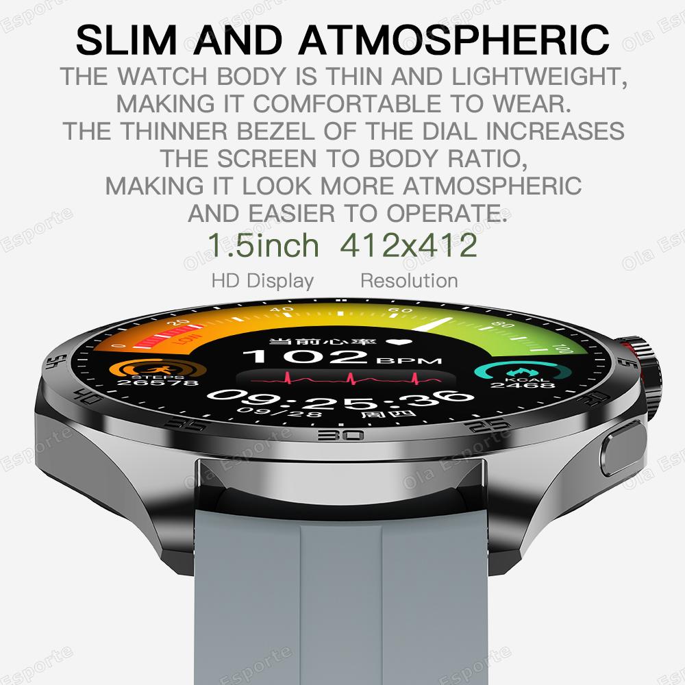 Smart Watch BT Call Health Monitoring Female Menstrual Cycle Reminder SOS GPS Sports Fitness Tracking Smartwatch Men Women