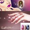 NFC Flash Nail Sticker LED Nail Chip for Smart Luminous Light Nail Sticker Color Gel Nail Polish with Multicolored Chip