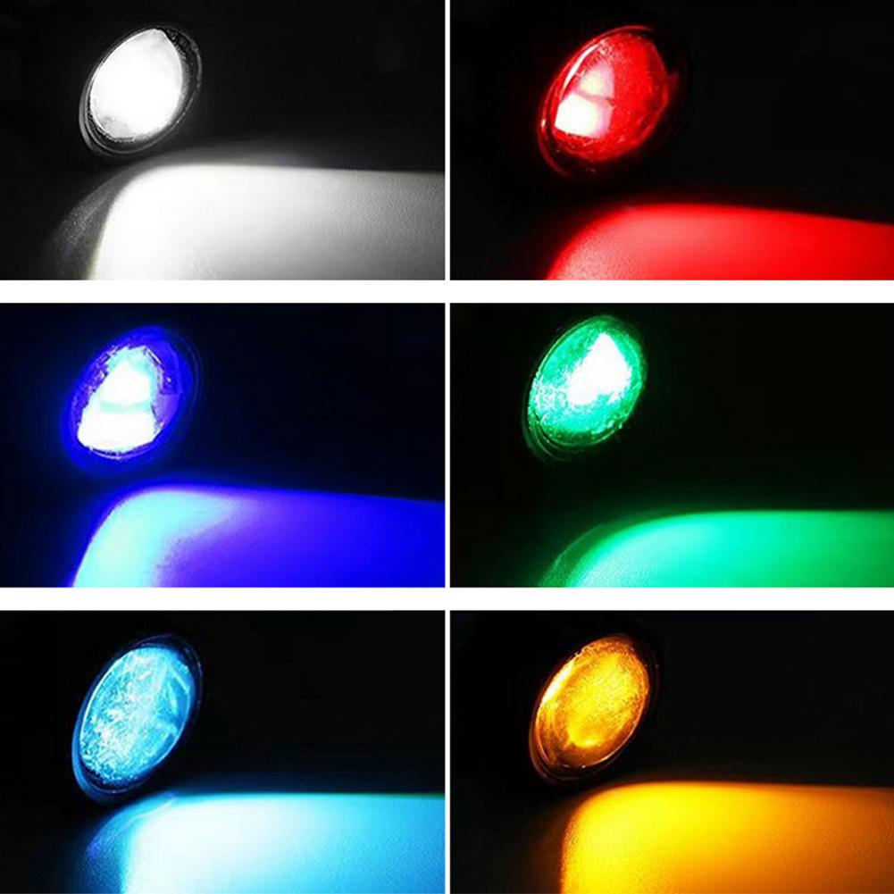 2ks Motocykl Auto LED DRL Denní svícení Záložní světlo Eagle Eye Automobily Parkovací směrové světlo pro couvání