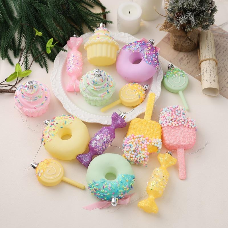 New European Marca Candy Christmas Ball Decorations Xmas Tree Pendants Holiday Party Props New Christmas Decorations