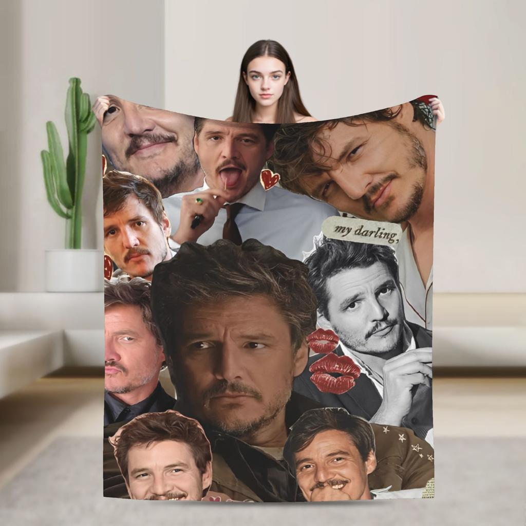 Jose Pedro Balmaceda Pascal Blanket  Camping Flannel Throw Blanket For Couch Bed Super Warm Custom Quality Bedspread Gift Idea