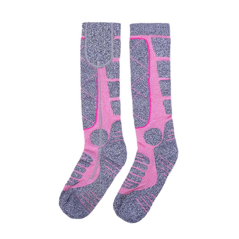 USB Rechargeable Heated Winter Socks for Men & Women - Long Tube, Cold-Proof Design