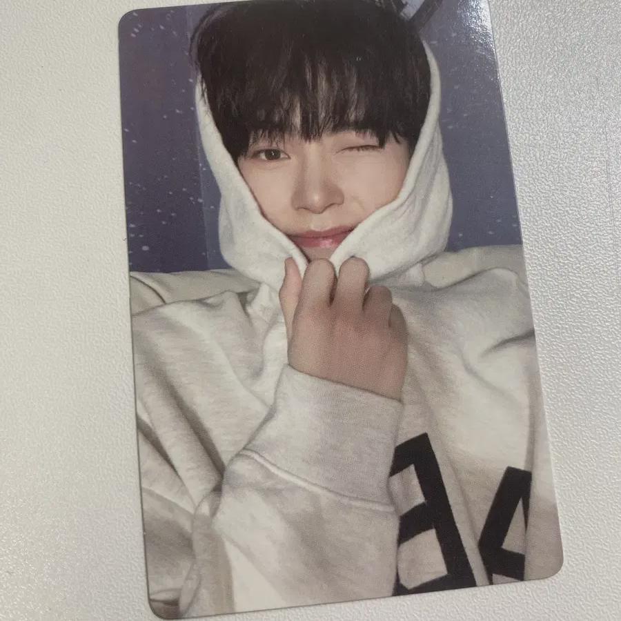 Jevewon Vol. 2 Melting Point Sung Han Bin Photocard Alpo Hood Han Bin
