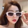 Vintage Black Square Sunglasses Woman Luxury Brand Small Rectangle Sun Glasses Female Gradient Clear Mirrored Sun Glasses