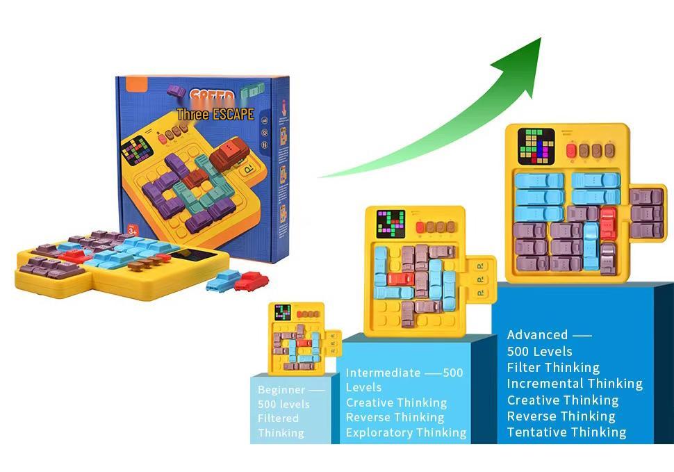 Rongdao Brain Development Puzzle: Children's Logic Game for Stress Relief, Education, and Parent-Child Interaction.