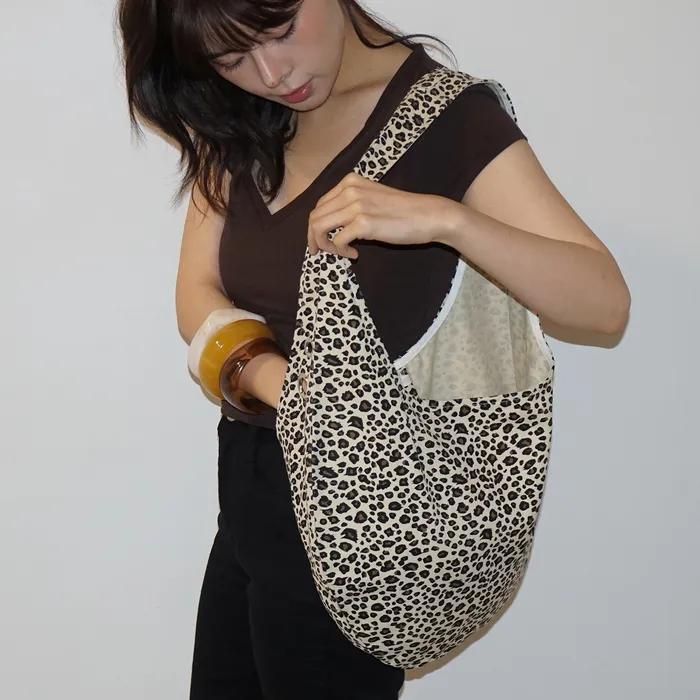 FIG LEOPARD BAG [BEIGE]