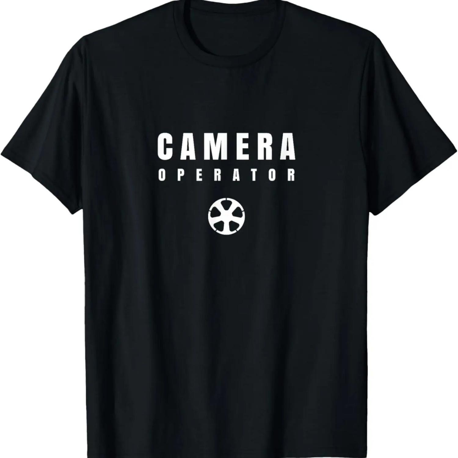 Person Woman Man Camera Tv T-Shirt S
