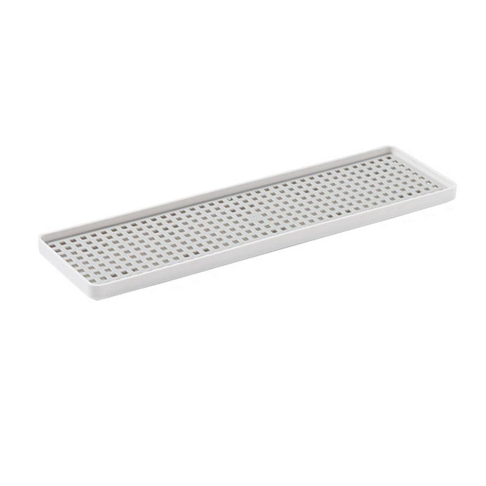 Double Tier Draining Tray Hollow Draining Tableware Tray Drain Holder Tableware Drying